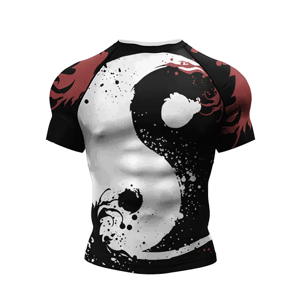 CL Sport Short Sleeve Rashguards CL Sport Ying & Yang Short Sleeve Rashguard