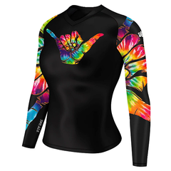 DIYUME Grappling BJJ Female DIYUME Female Grappling Rashguard Rainbow