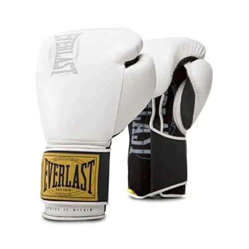 Everlast Boxing Gloves 12oz / White Everlast Boxing 1910 Classic Training Gloves