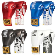 Everlast Boxing Gloves Everlast Boxing 1910 Classic Fight Gloves 10oz Lace Up