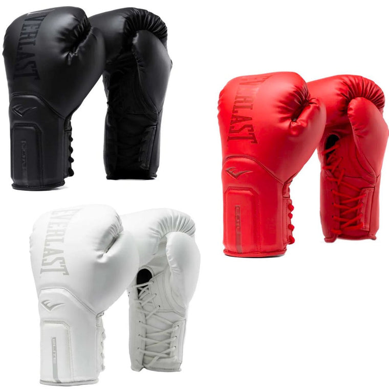 Everlast Elite 2 Pro Boxing Gloves - Lace Up