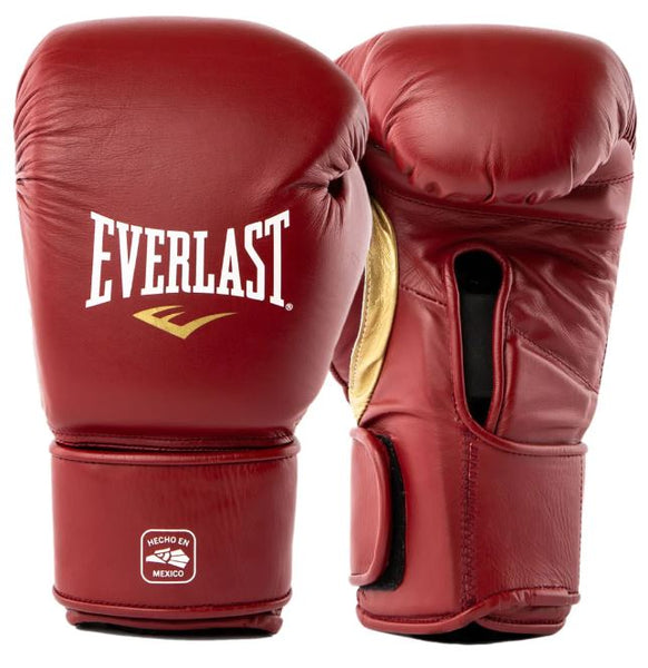 Everlast Boxing Gloves Red/Gold / 12oz Everlast Mx2 Pro Training Gloves