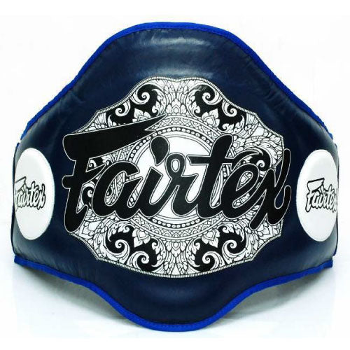 Fairtex Body Protectors Blue Fairtex BPV2 Leather Belly Pad