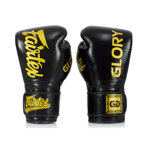 Fairtex Boxing Gloves Black / 12oz Fairtex Glory 1 Muay Thai Boxing Gloves BGVG1