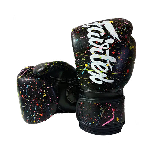 Fairtex Boxing Gloves Fairtex Boxing Gloves Micro Fiber Painter Black