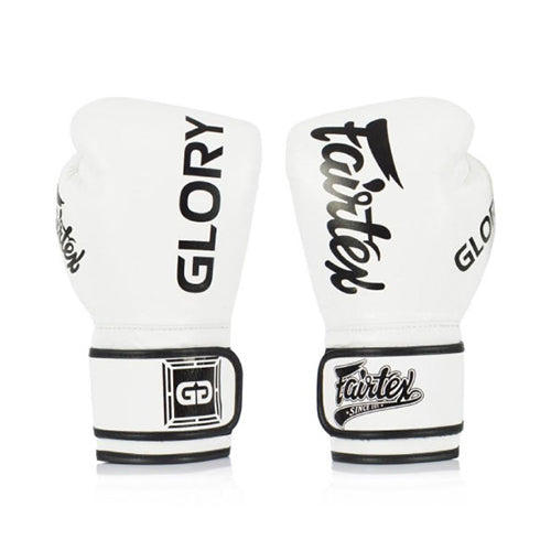 Fairtex Boxing Gloves White / 12oz Fairtex Glory 1 Muay Thai Boxing Gloves BGVG1