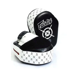 Fairtex Focus Mitts White Fairtex Aero Boxing Focus Mitts FMV11