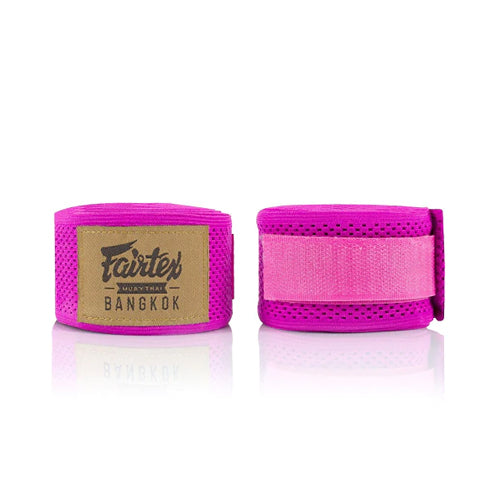 Fairtex Hand Wraps & Accessories Pink Fairtex Elastic Handwraps HW4