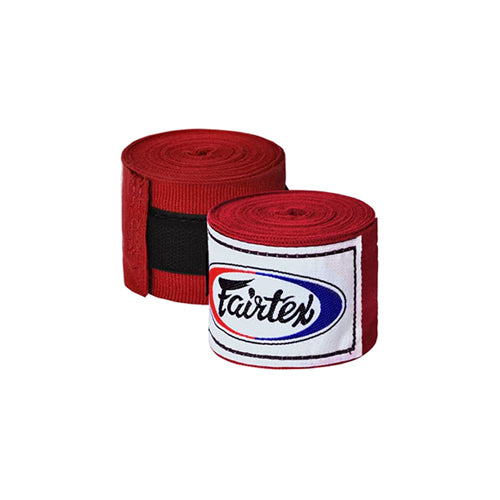 Fairtex Hand Wraps & Accessories Red Fairtex Boxing Pro Hand Wraps