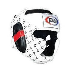 Fairtex Head Guards White / M Fairtex Super Sparring Head Gear HG10