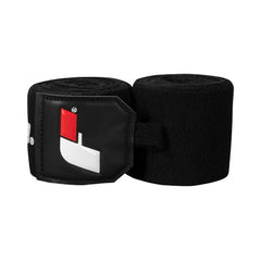 Fighting Sports Hand Wraps & Accessories Black Fighting 180” Semi Elastic Hand Wraps