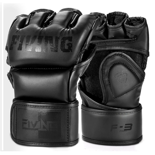 Fiving Fight Gear MMA Gloves Black/Black / M Fiving Fight Gear F3 MMA Gloves