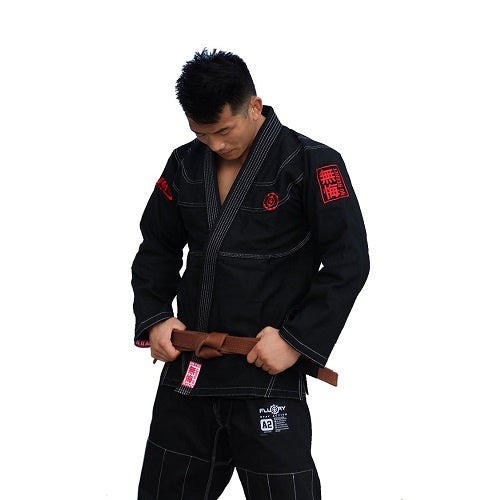 Fluory BJJ BJJ Gis Fluory Grappling No Regret BJJ Gi Black