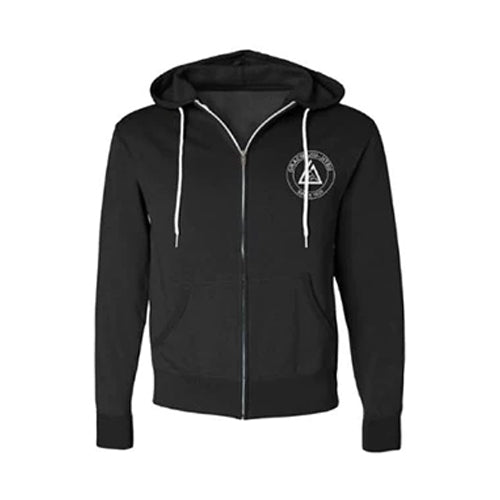 Gracie Jiu Jitsu Black Zip Hoodie