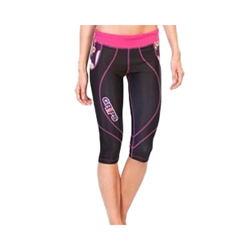 Grips Athletics Compression Wear Grips Womens Short leggings Flower Power