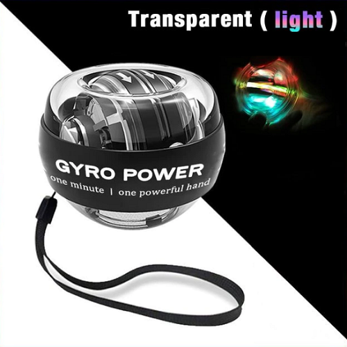 Gyro Ball Powerball Translucent With Lights