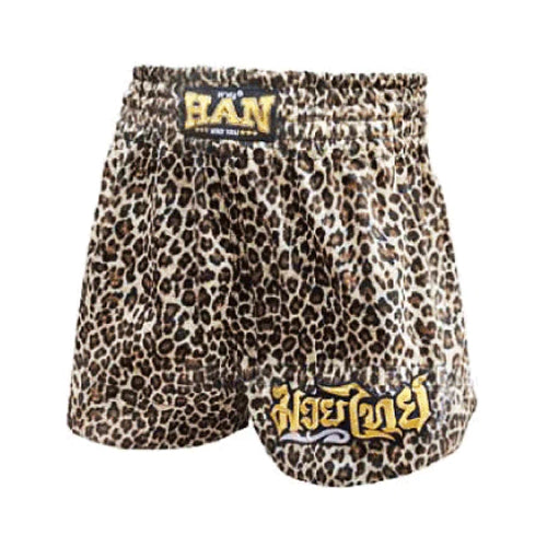 Han Muay Thai Muay Thai Shorts Han Leopard Muay Thai Shorts