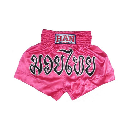 Han Muay Thai Muay Thai Shorts Han Muay Thai boxing shorts M/T PINK