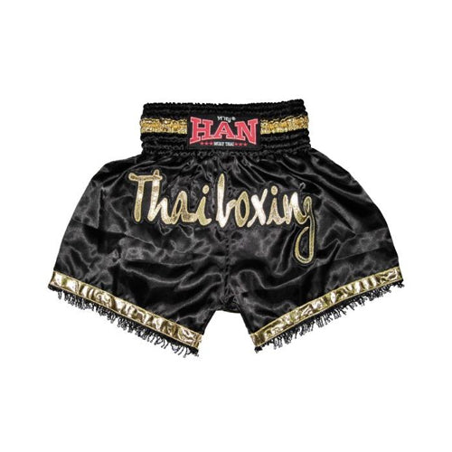 Han Muay Thai Muay Thai Shorts Han Muay Thai boxing shorts Thai Boxing Tassle