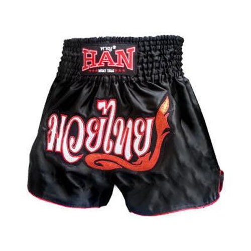 Han Muay Thai Muay Thai Shorts Han Muay Thai shorts - Black Thai Style