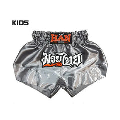 Han Muay Thai Muay Thai Shorts Han Muay Thai shorts Kids Grey