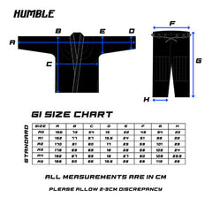 Humble Fightwear BJJ Gis Humble Feather Pro Gi Black