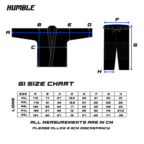 Humble Fightwear BJJ Gis Humble Heat Seeker Gi Black