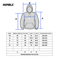 Humble Fightwear Hoodies & Long Sleeve Humble Classic Hoodie Grey