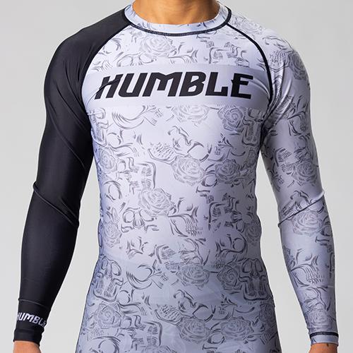 Humble Fightwear Longsleeve Rash Guard Humble Rose Kill Long Sleeve Rashguard