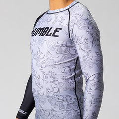 Humble Fightwear Longsleeve Rash Guard Humble Rose Kill Long Sleeve Rashguard