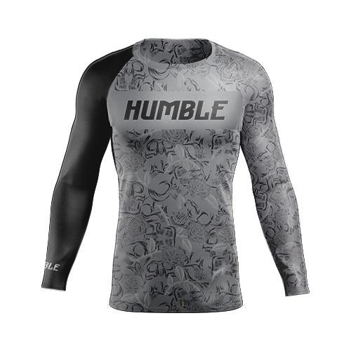 Humble Fightwear Longsleeve Rash Guard Humble Rose Kill Long Sleeve Rashguard