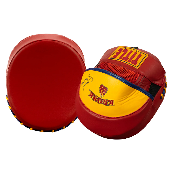 KRONK FOCUS MITTS KRONK Boxing Gym Emanuel Steward’s Leather Punch Mitts