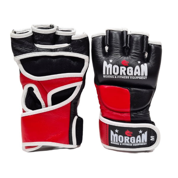 Morgan MMA Gloves Morgan V2 Platinum Leather MMA Gloves