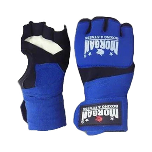 Morgan Quick Wraps & Knuckle Guards Blue / S Morgan Gel Boxing Hand Wraps