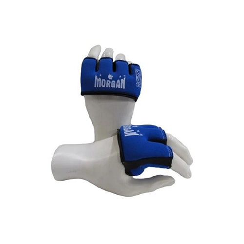 Morgan Quick Wraps & Knuckle Guards Senior - Blue Morgan Boxing Gel Knuckle Guard