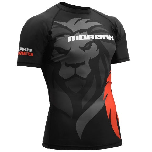 Morgan Short Sleeve Rashguards Morgan Alpha Series Shortsleeve Rashguard