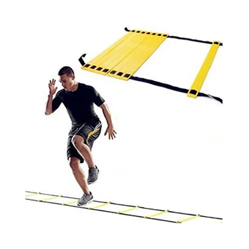 Morgan Speed & Agility Morgan Adjustable 4m Speed & Agility Ladder Flat