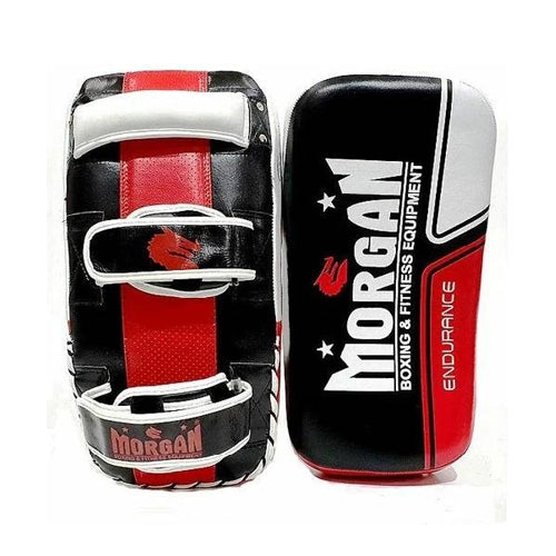 Morgan Thai Pads Morgan Thai Pads Curved Endurance Gel Leather Pair