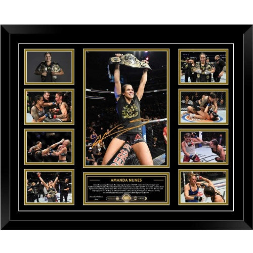 Not specified Memorabilia Amanda Nunes UFC Signed Photo Framed Limited Edition