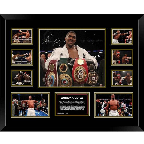 Not specified Memorabilia Anthony Joshua Signed Photo Framed Limited Edition