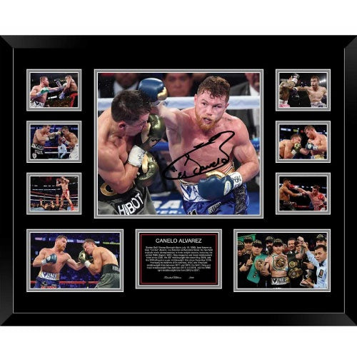 Not specified Memorabilia Canelo Saul Alvarez Signed Photo Framed Limited Edition