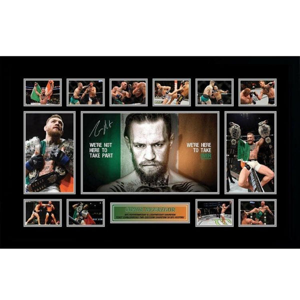 Not specified Memorabilia Conor McGregor UFC 2 Division Champion Signed Photo Framed Limited