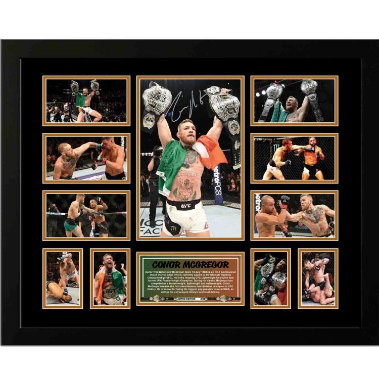 Not specified Memorabilia Conor McGregor UFC Champion Signed Photo Framed Limited Edition