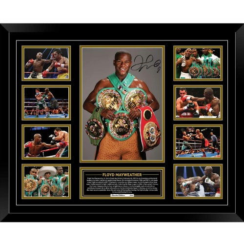 Not specified Memorabilia Floyd Mayweather WBC Signed Photo Framed Limited Edition