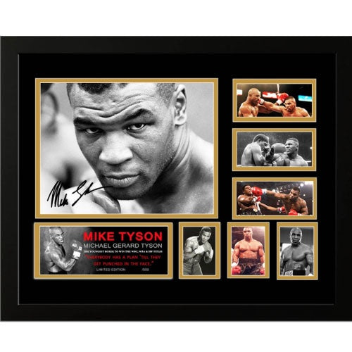 Not specified Memorabilia Iron Mike Tyson Signed Photo Framed Limited Edition IBF WBA WBC