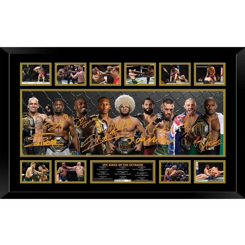 Not specified Memorabilia Kings of UFC Signed Photo Framed Limited Edition