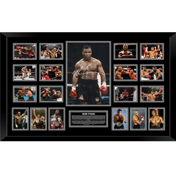 Not specified Memorabilia Mike Tyson Heavyweight Champ Signed Photo Framed Limited Edition