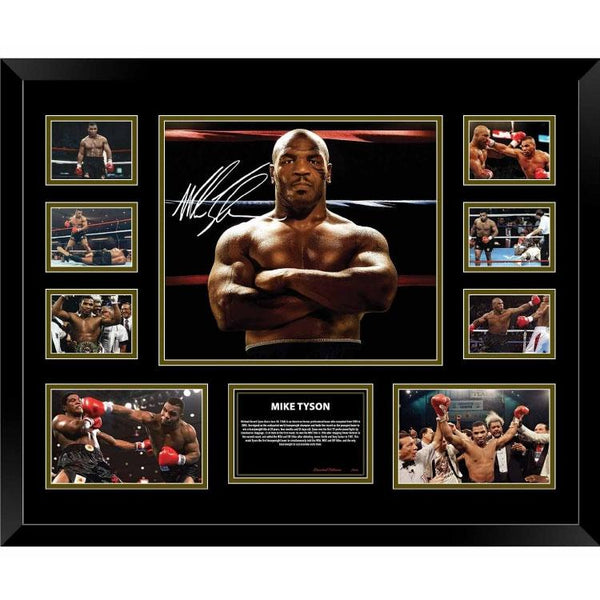 Not specified Memorabilia Mike Tyson Signed Photo Framed Limited Edition