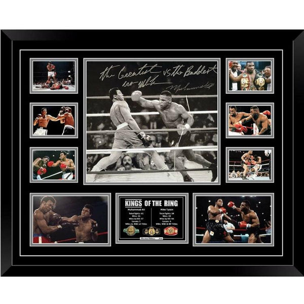 Not specified Memorabilia Muhammad Ali & Mike Tyson Signed Photo Framed Limited Edition