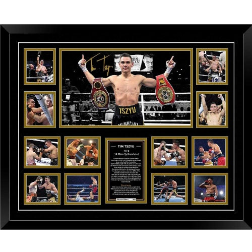 Not specified Memorabilia Tim Tszyu 20-0 Signed Photo Framed Limited Edition